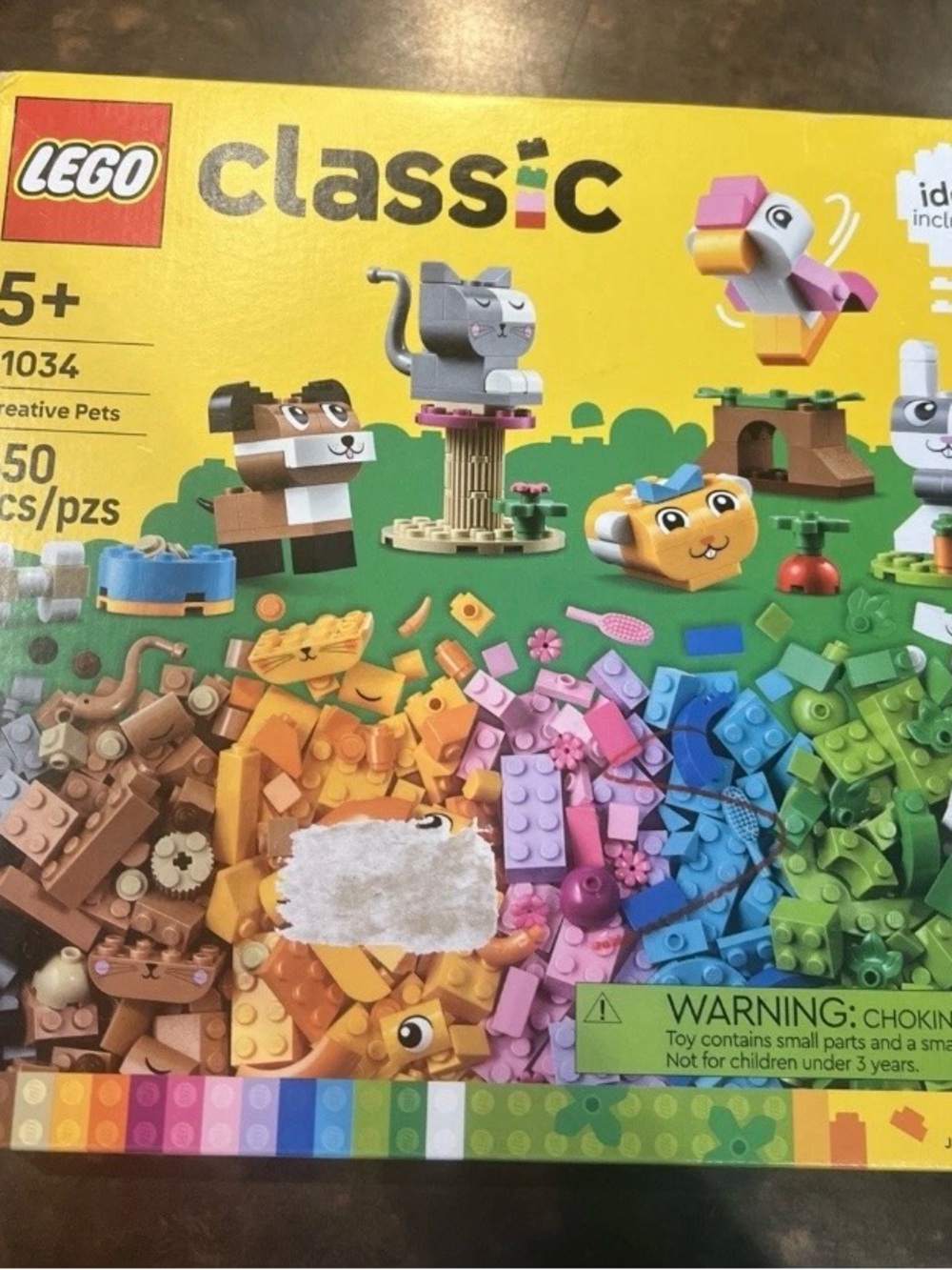 LEGO CLASSIC: Creative Pets (11034)
450 Pcs